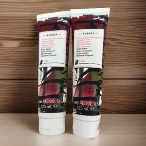 Korres Japanese Rose Body Butter 4.23 oz – Set of 2‎ – New & Sealed